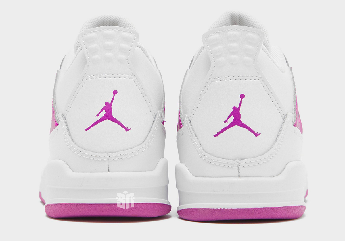 Air Jordan 4 Gs White Hyper Violet Fq1314 151 4