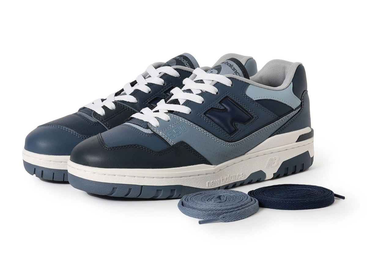 Beams New Balance 550 Blue Release Date 4