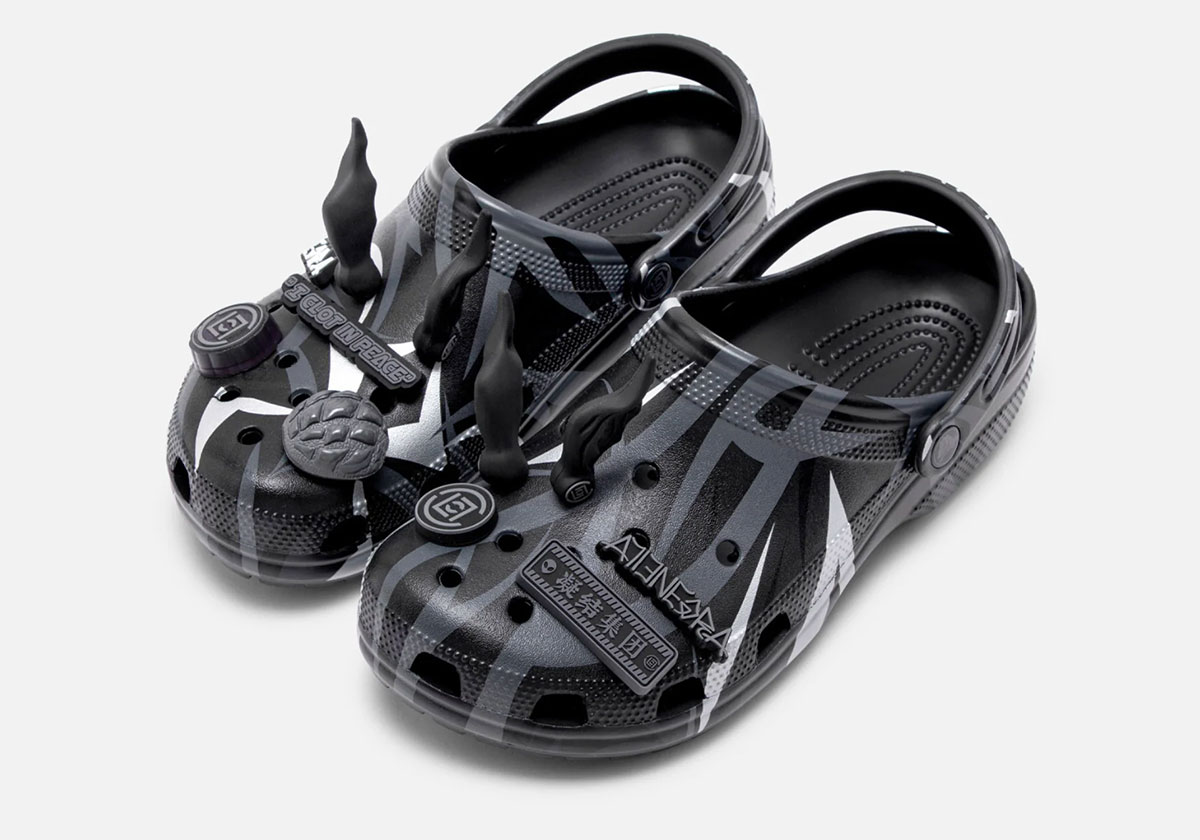 Clot With Crocs Release Date Black 2