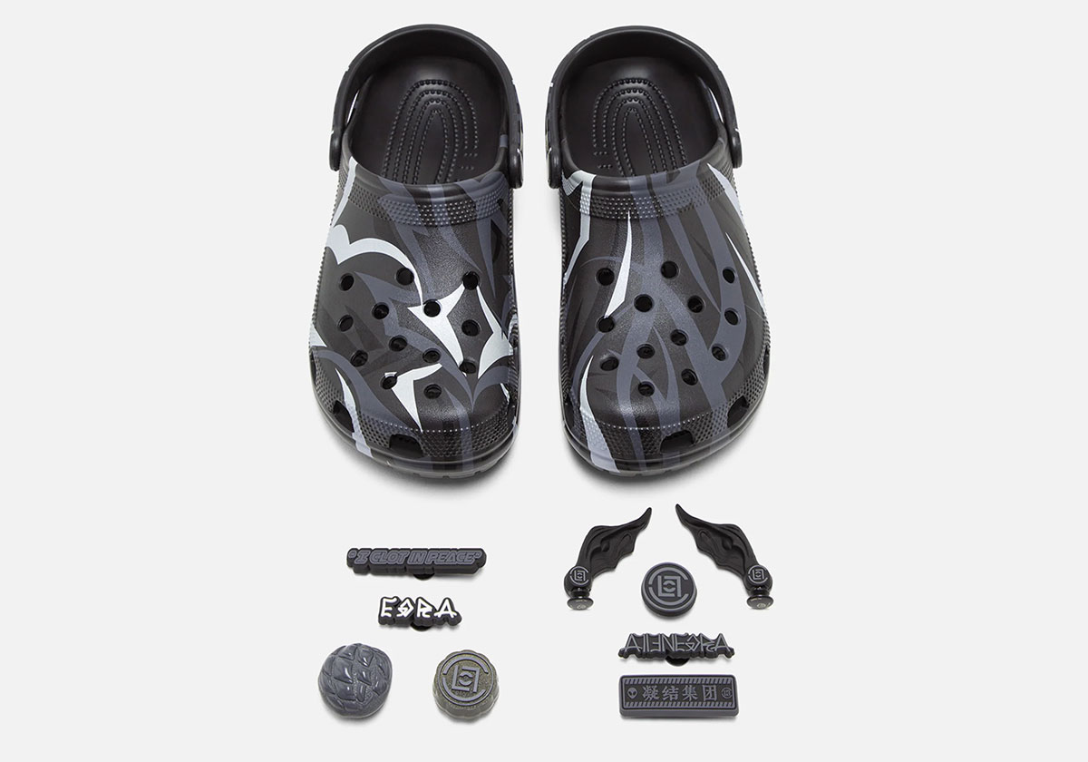 Clot With Crocs Release Date Black 4