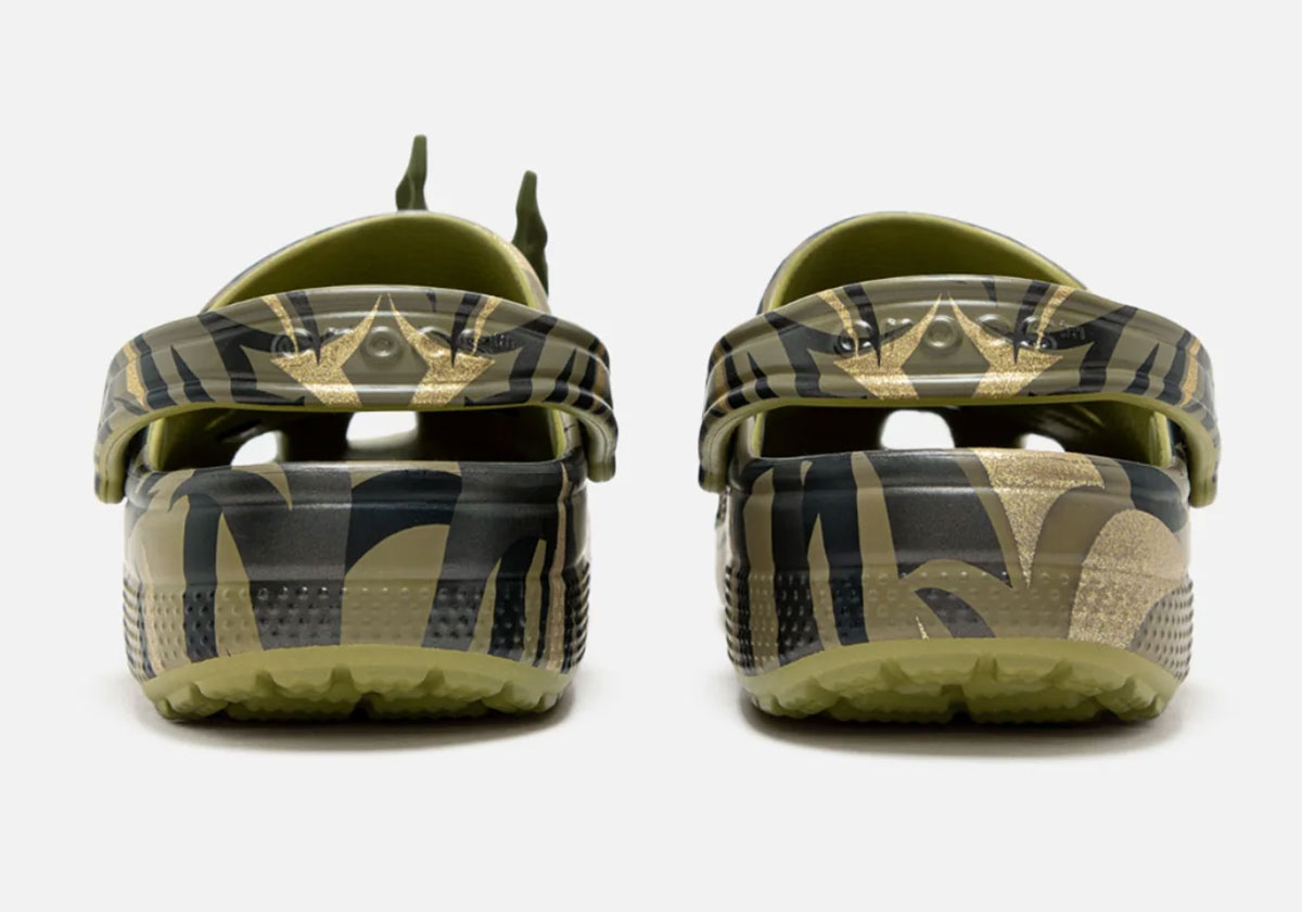 Clot With Crocs Release Date Olive Green 2
