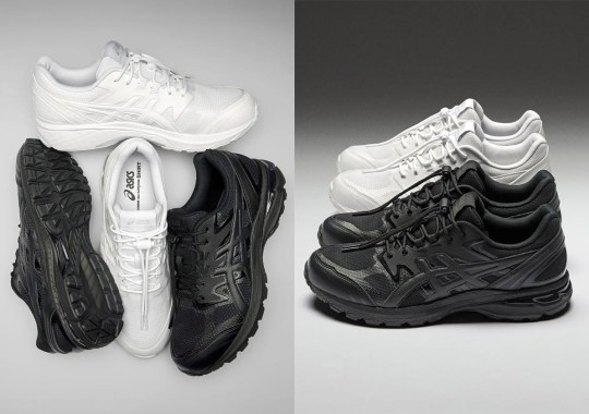 Comme des Garçons SHIRT Brings Black And White To The incorpora ASICS GEL-Terrain