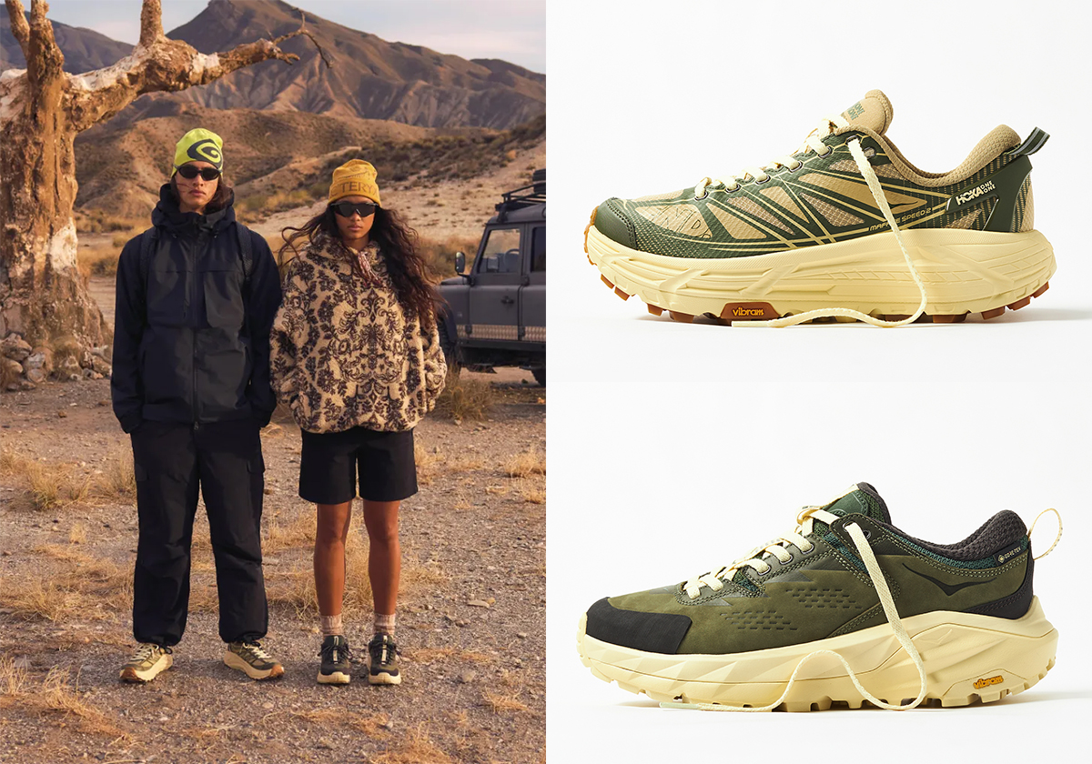 END. and HOKA nis Debut “Overland” Capsule Inspired By Rugged Travel