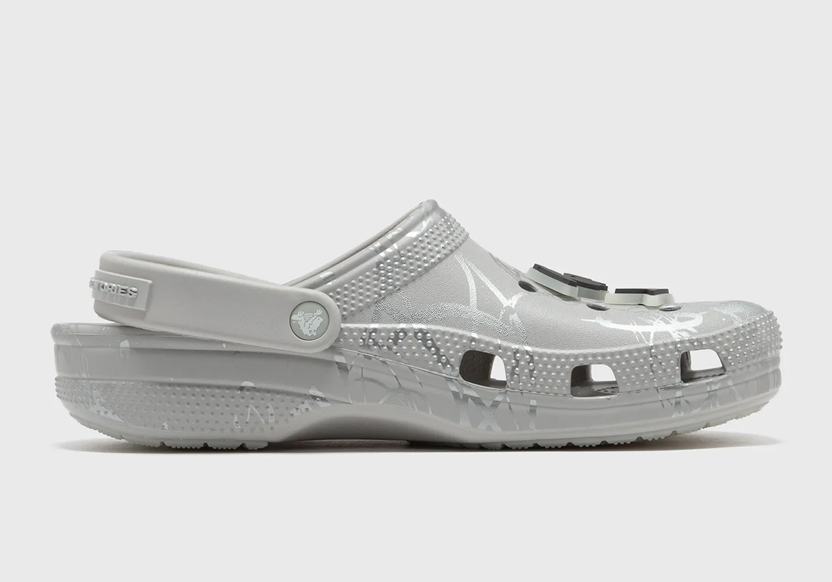 Futura Laboratories grey Crocs Classic Clog 209622 101 3