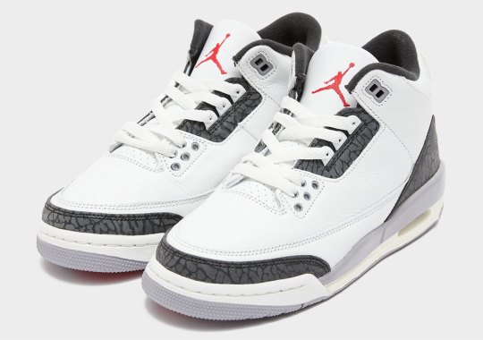 Official Retailer Images Of The Air Jordan 3 "Cement Grey"