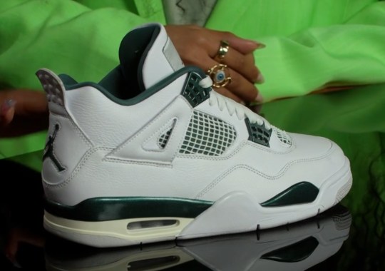 First Look At The Air Nike Jordan 4 “Oxidized Green”
