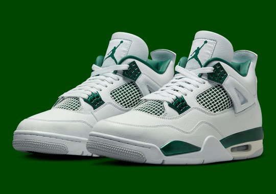 Official Images Of The Air Jordan 4 "Oxidized Green"