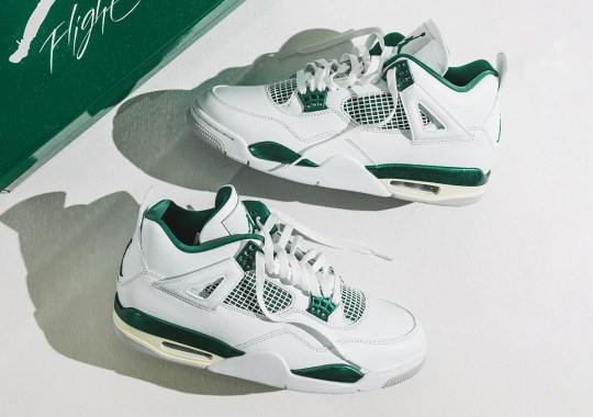 "Oxidized Green" Continues The Air Jordan 4s Dominance