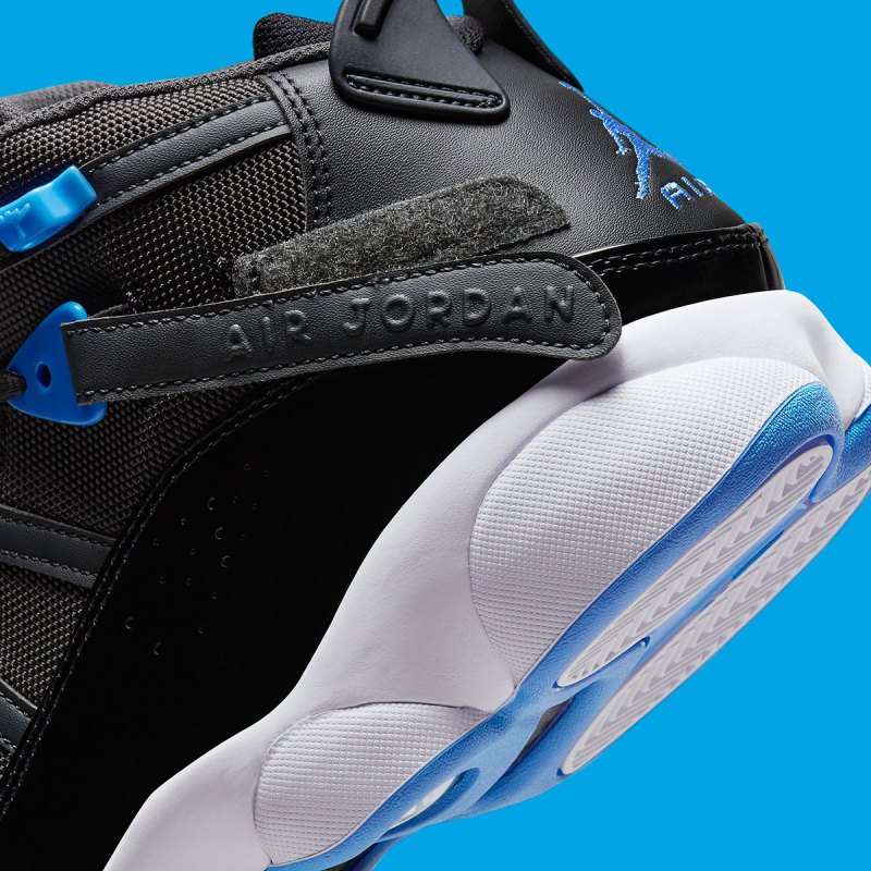 jordan 6 rings black blue yellow