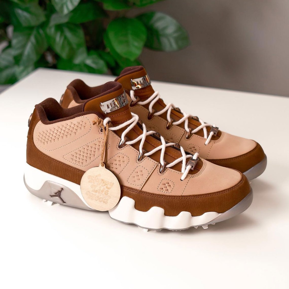 AIR JORDAN 9 LOW “HAPPY LIFE WOOD X GOLF “LIMITED” s-l1200.jpg main image 4