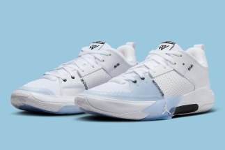 The Federer Jordan One Take 5 Surfaces With “Blue Tint”
