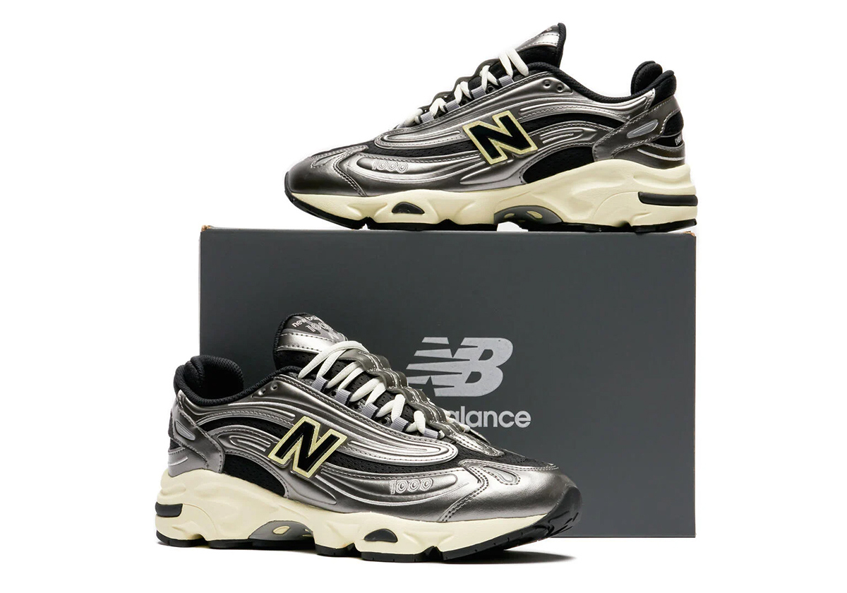 Schuhe NEW BALANCE W680LK7 Schwarz Silver Metallic Black M1000sl 5