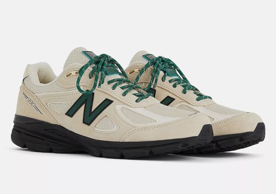 New Balance 990v4 Made In USA “Macadamia Nut” Drops On March 28th