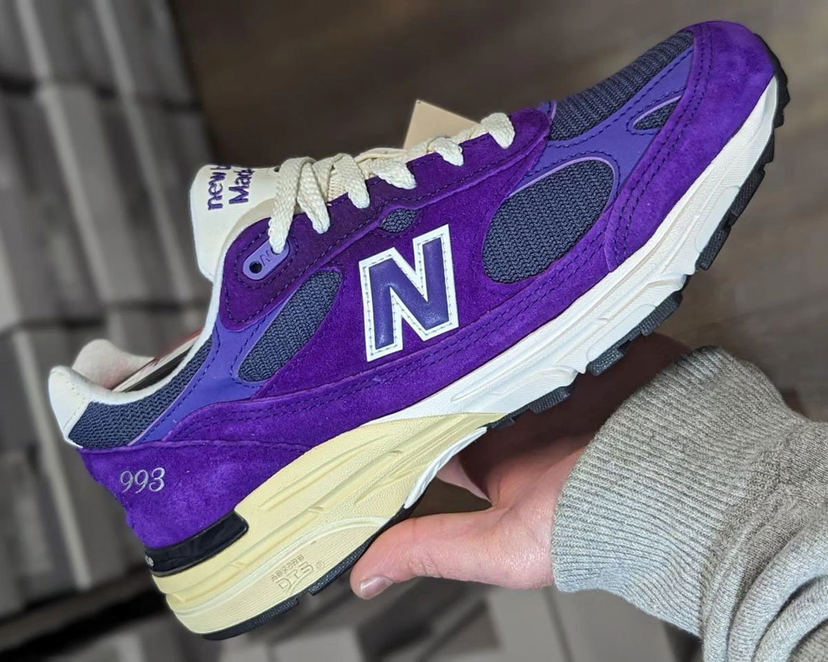 New Balance 993 MADE In USA “Purple Cleats” Arrives In April