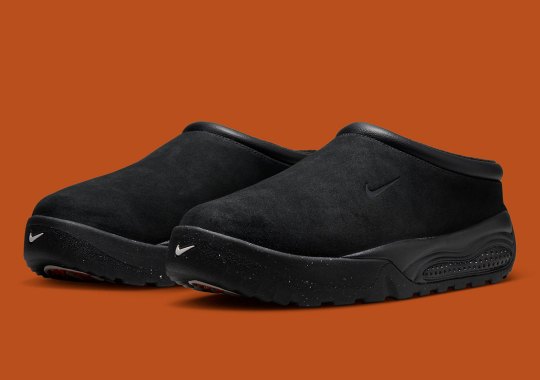 The Nike arsenal ACG Rufus Gets Its First Brand New Colorway In "Triple Black"