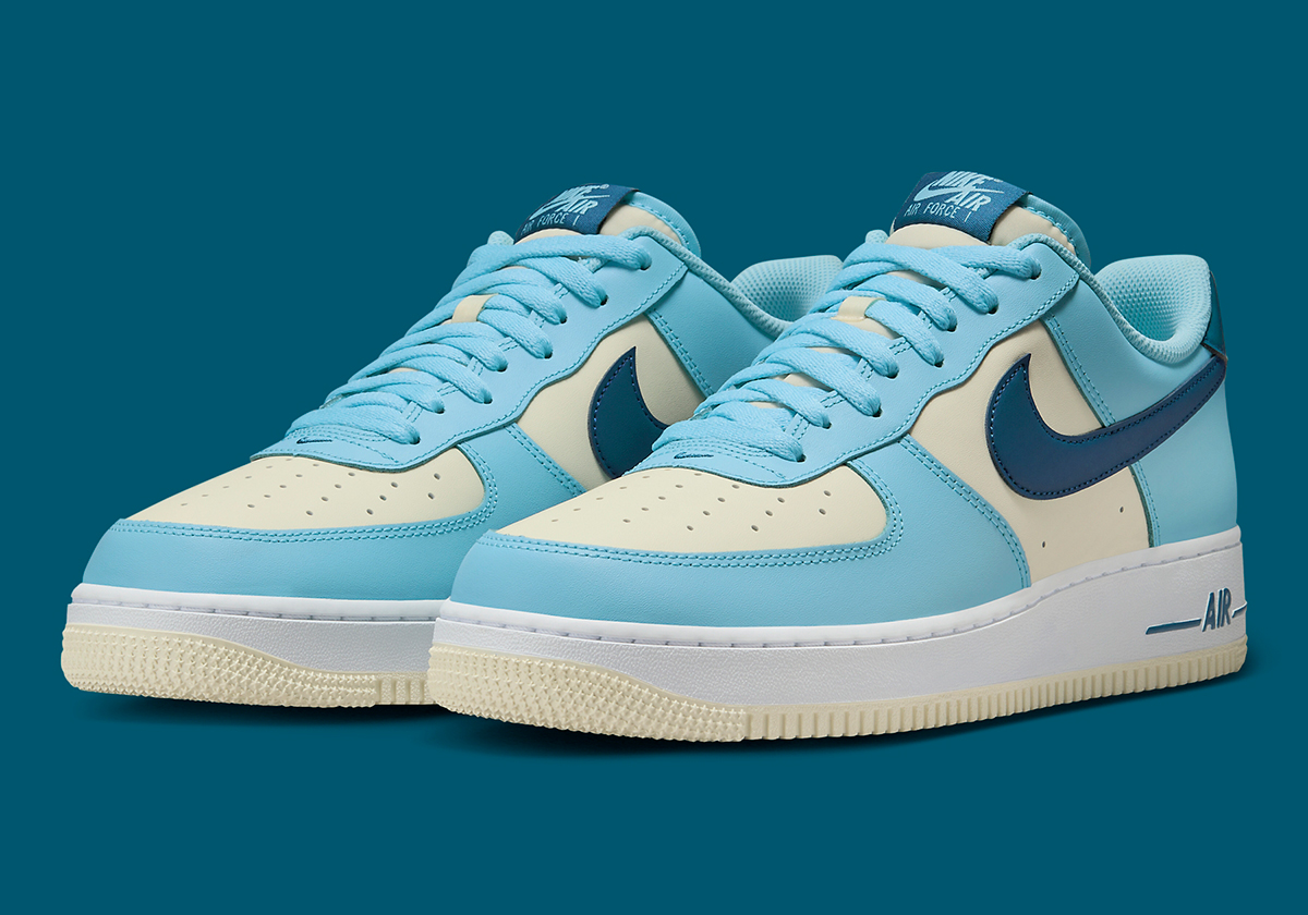 The Nike Air Force 1 Low "Aquarius Blue" Hits The Waterfront