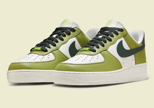 The backpack Nike Air Force 1 Picks "Green Apple" For Its Next Installment