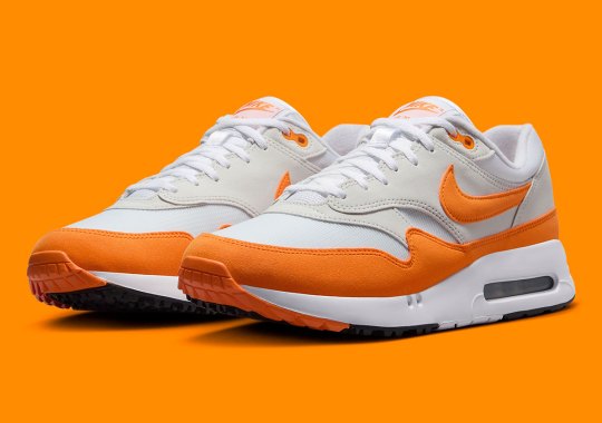 The Nike Air Max 1 Golf Receives A Total Orange Makeover