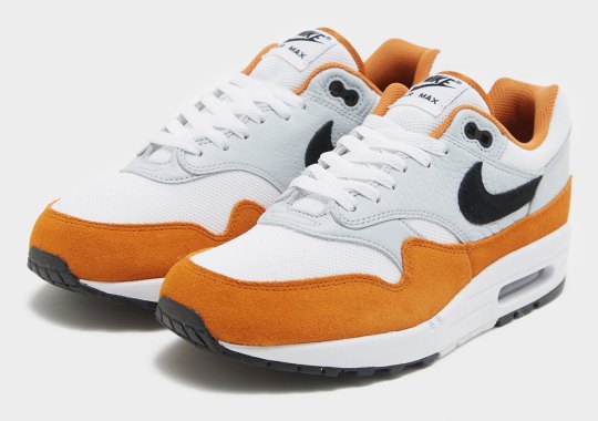 nike air max 1 orange black white 6