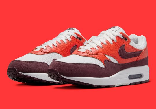 Official Images Of The Nike Air Max 1 "Burgundy Crush"
