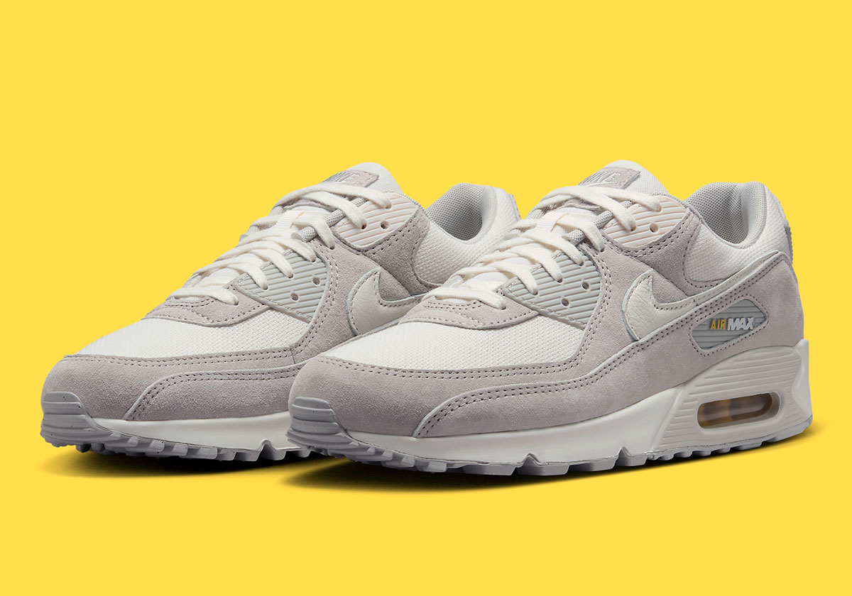 Sunny Details Break Up The Nike Air Max 90 "Photon Dust"