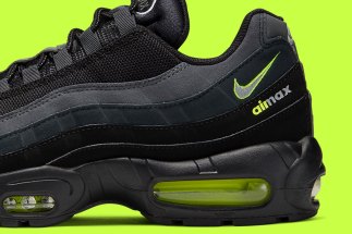 Nike and Air Max 95 “Retro Logo” In Black/Volt Returns Holiday 2024