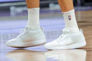 Devin Booker Wears All-White Nike off Book 1 “Narcos” PE