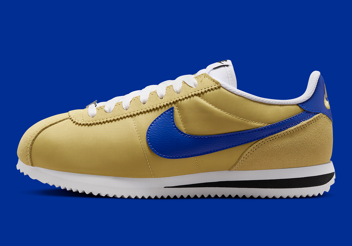 Nike Cortez Gold Royal Blue Dz2795 701 1
