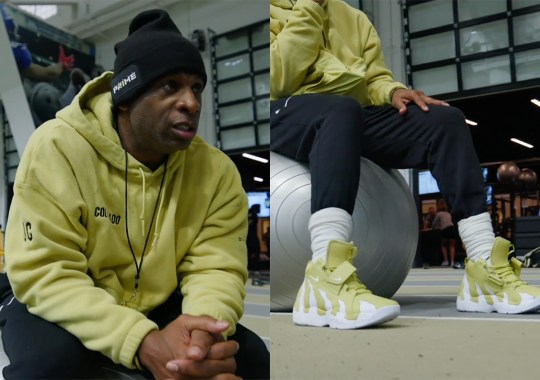 Deion Sanders Reveals A nike pearl DT Max ‘96 PE Inspired By His Colorado Buffaloes