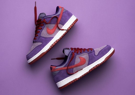 Where To Buy The nike eybl Dunk Low "Plum"