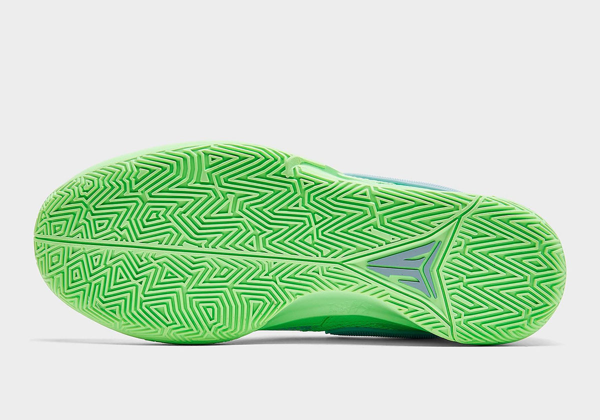 Nike Air More Uptempo GS 'Rosewell Raygun' Bright Mandarin Vapor Green Fq4796 800 6