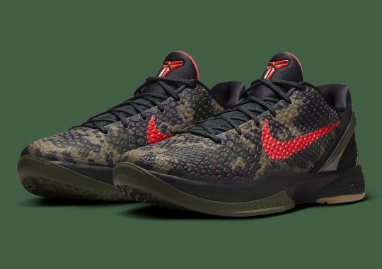 The Nike and Kobe 6 Protro “Italian Camo” Releases On April 13th