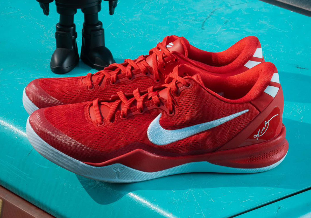 Nike Kobe 8 Protro University Red White Hf9550 600 Release Date 1