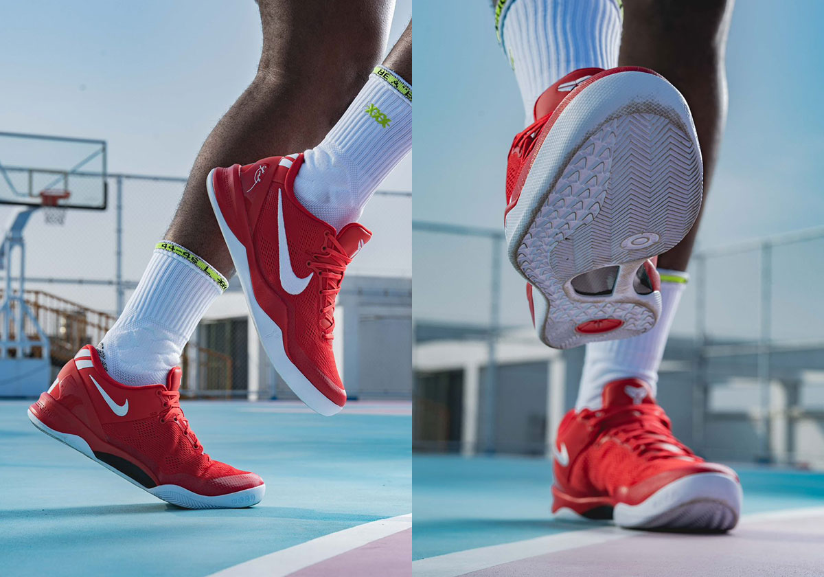 Nike Kobe 8 Protro University Red White Hf9550 600 Release Date 11