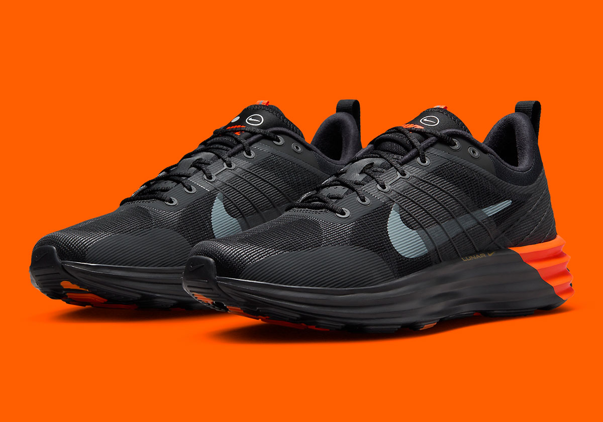 The Nike Lunar Roam “Black/Safety Orange” Is Ready For The Road