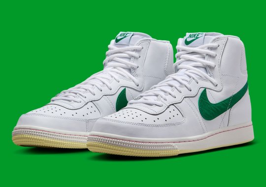 The Nike Air Force 1 High 07 LV8 Vintage launches on July 6th on Nike Terminator High