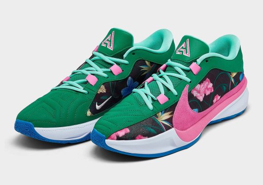 The Nike Zoom Freak 5 Gives Giannis His Flowers