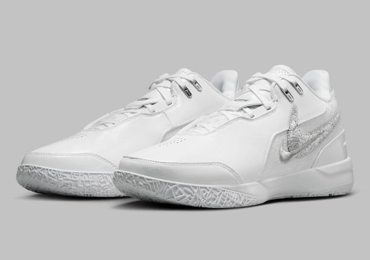 The Nike Zoom LeBron NXXT Gen AMPD Is A Work Of Art In “White/Silver”