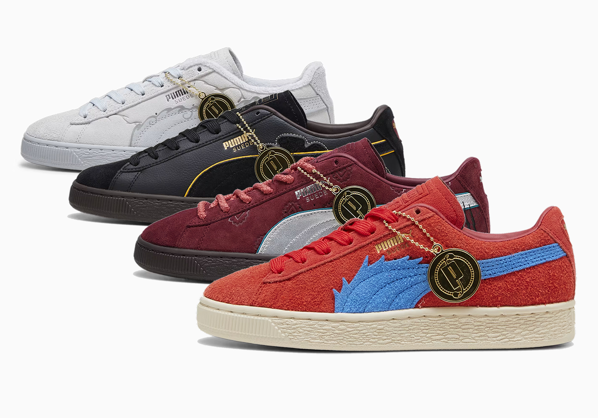 One Piece Characters Get Their Own Puma Suede Shoes