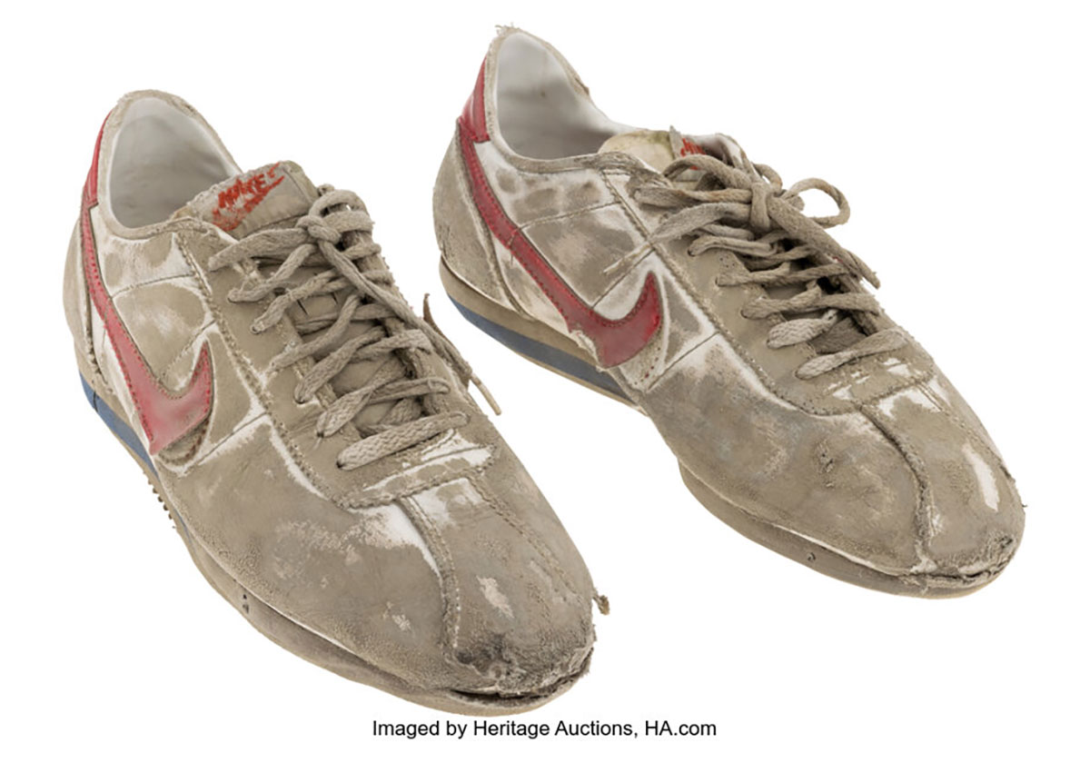 Original Forrest Gump Nike Cortez Sells For $57,500 | SneakerNews.com