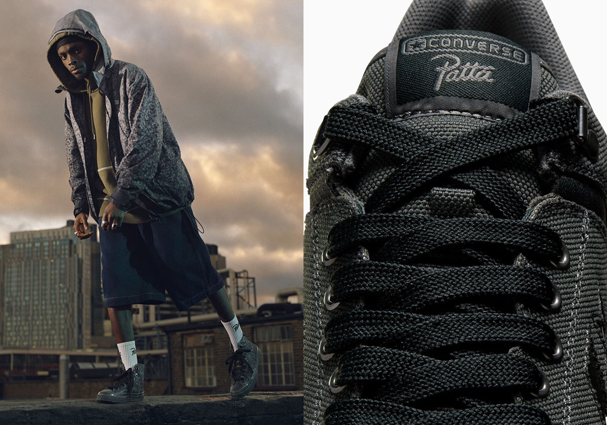Patta Adds Durable Cordura To Their Converse Chuck 70 And Weapon