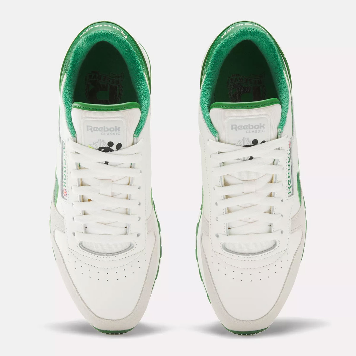 zapatillas de running aztrek Reebok neutro blancas 1983 Vintage White Green 100074340 5