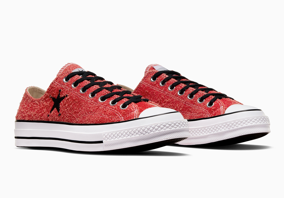 Stussy Rick Owens Has Put His Own Spin on the Converse release Poppy Red A07664c 5