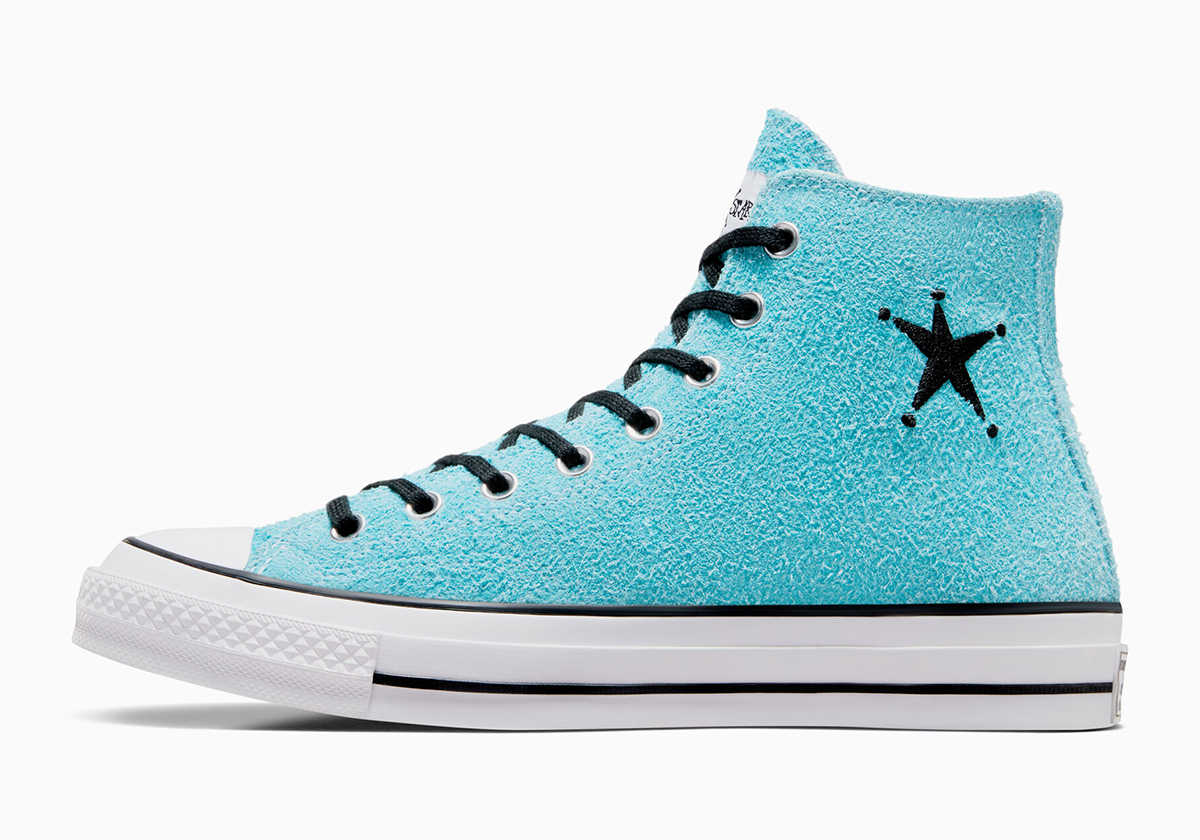 Stussy Rick Owens Has Put His Own Spin on the Converse release Sky Blue A07663c 3
