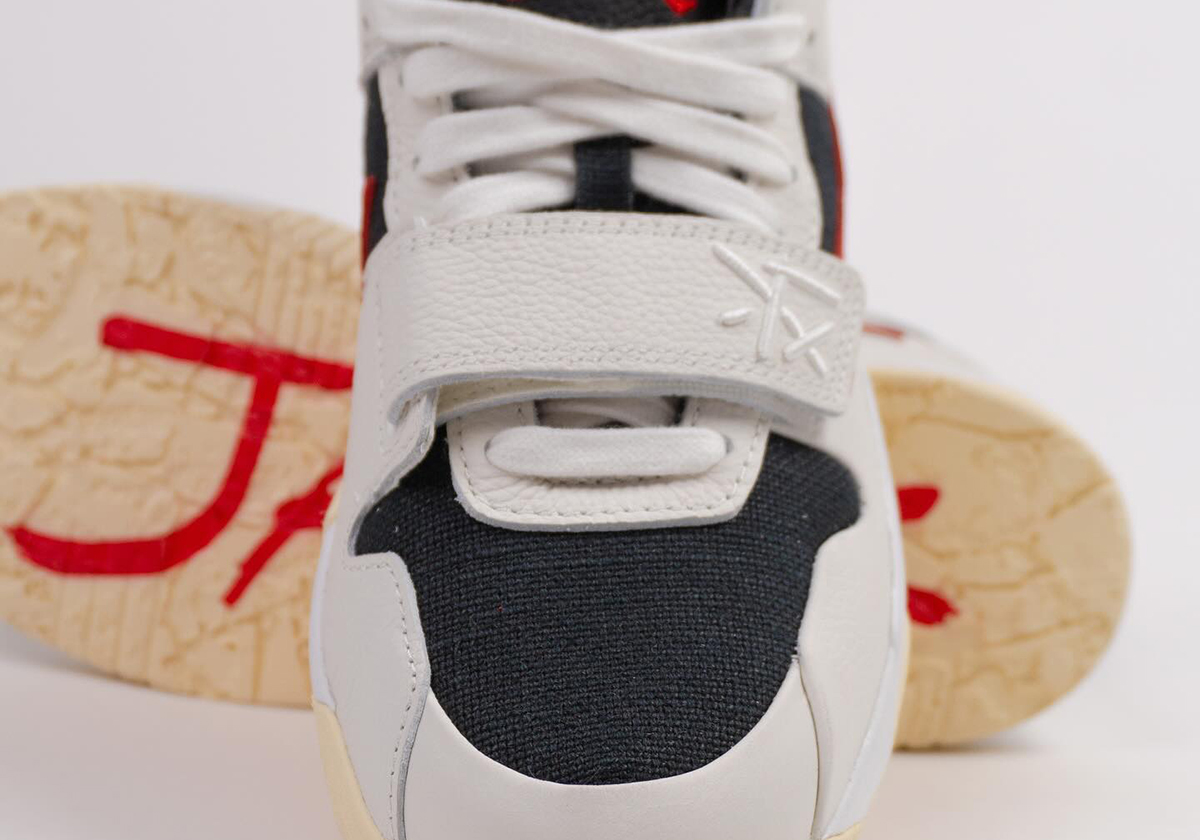 Travis Scott Here s a closer look at the artist s Jordan UNIVERSITY Brand just dropped their official images of the Air Jordan UNIVERSITY 6 7 Retro sneakers Sail University Red Black Muslin Fz8117 101 2