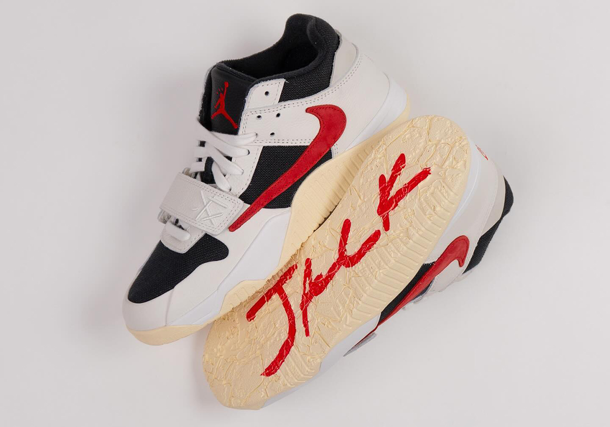 Travis Scott’s Here s a closer look at the artist s Jordan UNIVERSITY Brand just dropped their official images of the Air Jordan UNIVERSITY 6 7 Retro sneakers “University Red” Releases In May