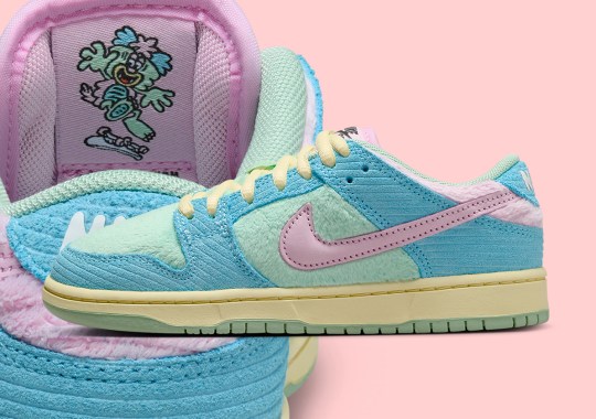 The Verdy x Nike SB Dunk Low "Visty" Is Dropping In Kids Sizes