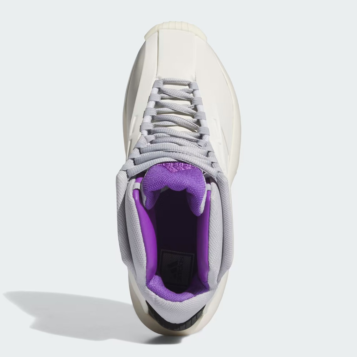 Adidas Crazy 1 Cream White Purple Basketball Shoes Men\'s 7.5 NWT IG3735 Kobe adidas Crazy 1  main image 2
