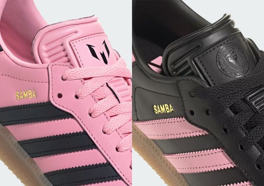 adidas Releases Special Edition Sambas For Lionel Messi And Inter Miami