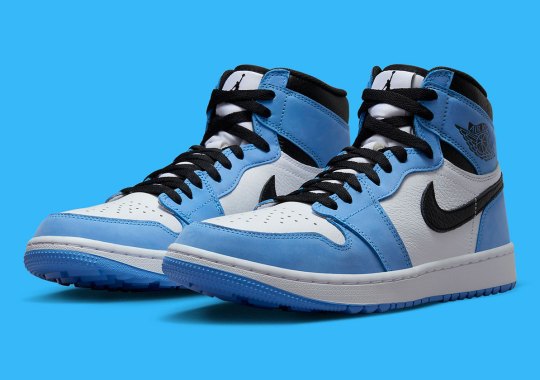 Official Images Of The Air ultra-limited jordan 1 Golf “University Blue”